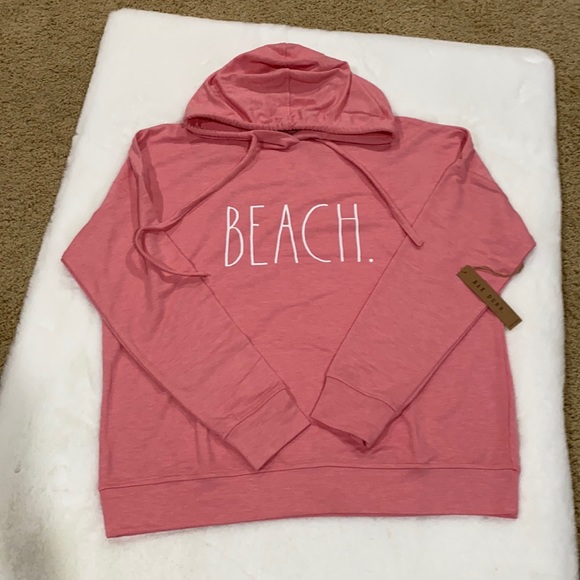 Rae Dunn | Tops | Nwt Rae Dunn Beach Hoodie | Poshmark